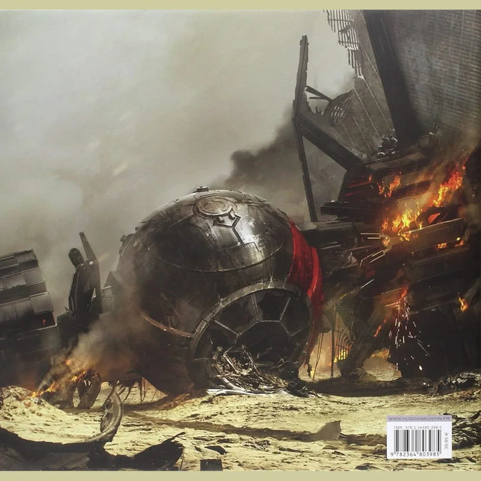 Star Wars Tout l'Art du Réveil De La Force visuel de la jaquette arrière du livre