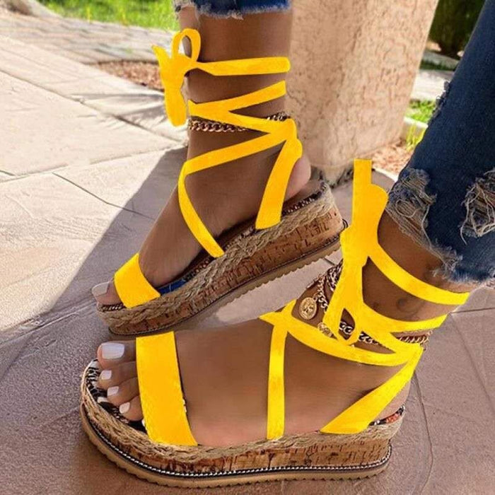 Strap Cross Women Sandals
