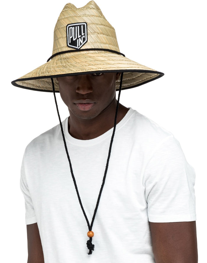 straw hat corpo blk PULLIN en straw