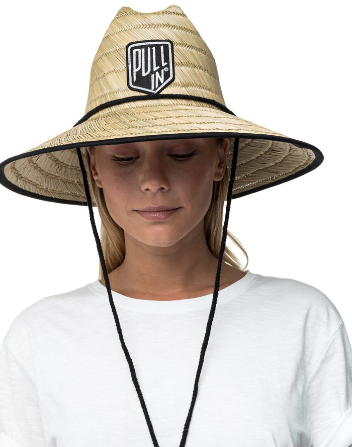 straw hat corpo blk PULLIN en straw