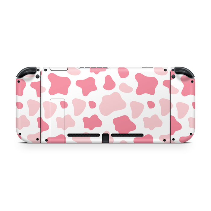 Strawberry Moo Moo Nintendo Switch Decal Skin