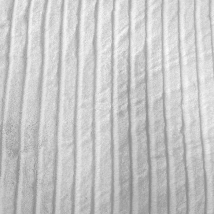Striped Rabbit Soft Plush Short Pile Faux Fur Fabric - Fashion Fabrics LLC