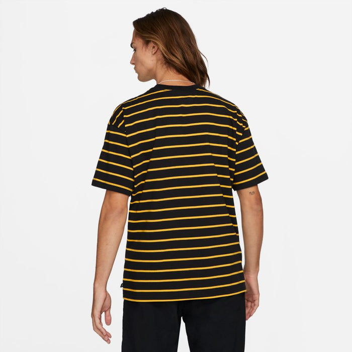 Striped Skate Tee (Black/University Gold)