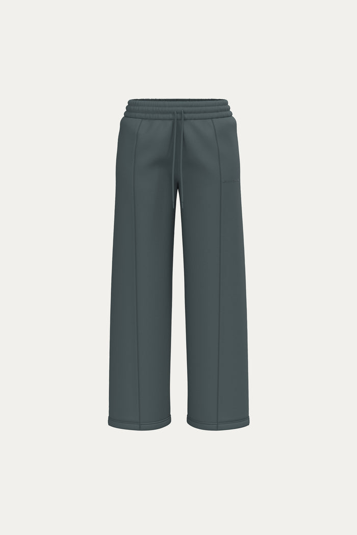 Structured Wide Leg Sweatpants - Serene