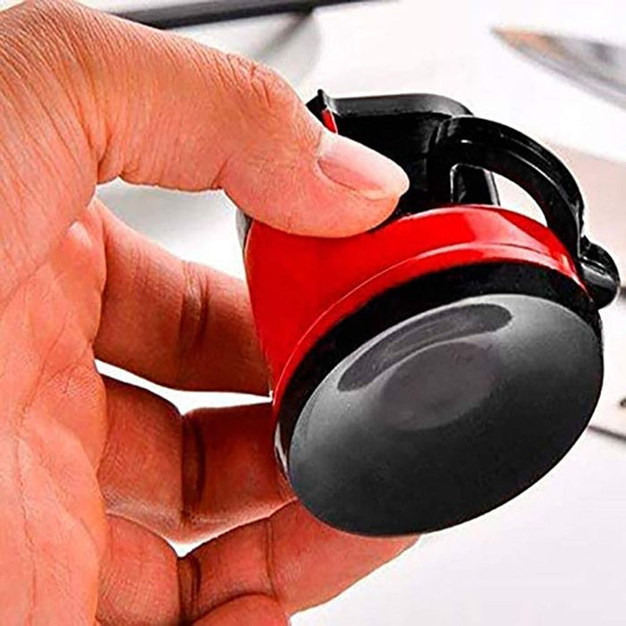 Suction cup knife sharpener