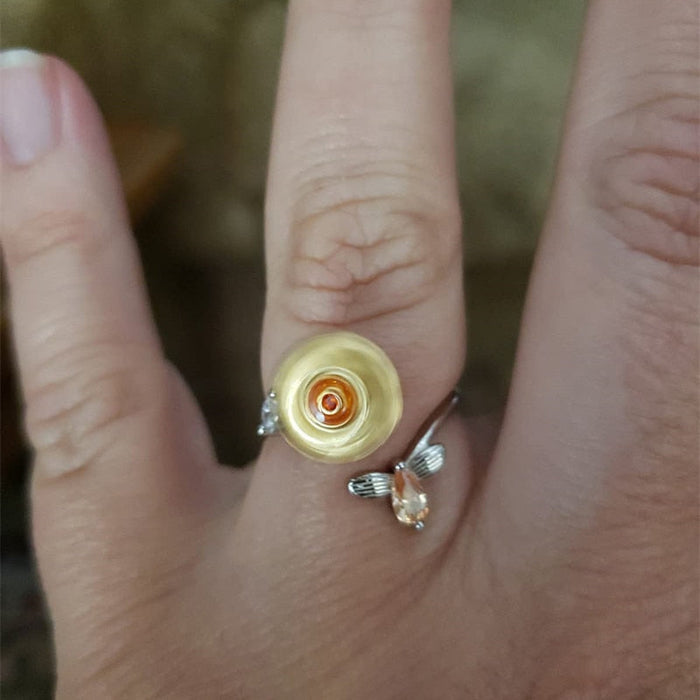 Sunflower Anxiety Ring