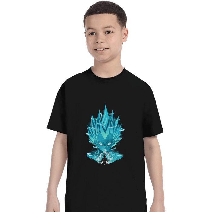 Shirts T-Shirts, Youth / XL / Black Super Saiyan Blue