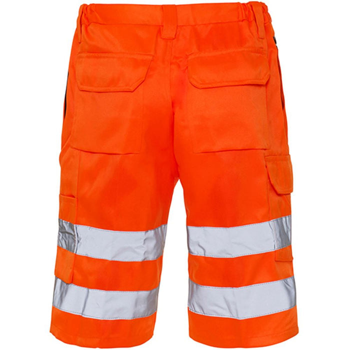Supertouch Orange Polycotton Hi Vis Shorts