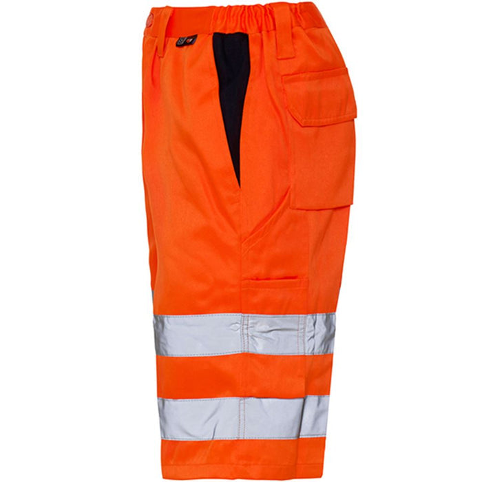 Supertouch Orange Polycotton Hi Vis Shorts