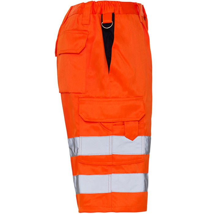 Supertouch Orange Polycotton Hi Vis Shorts