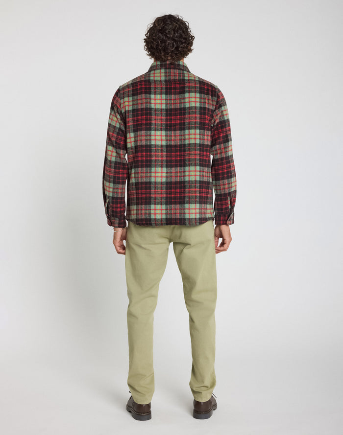 surchemise over darkred PULLIN en polyester