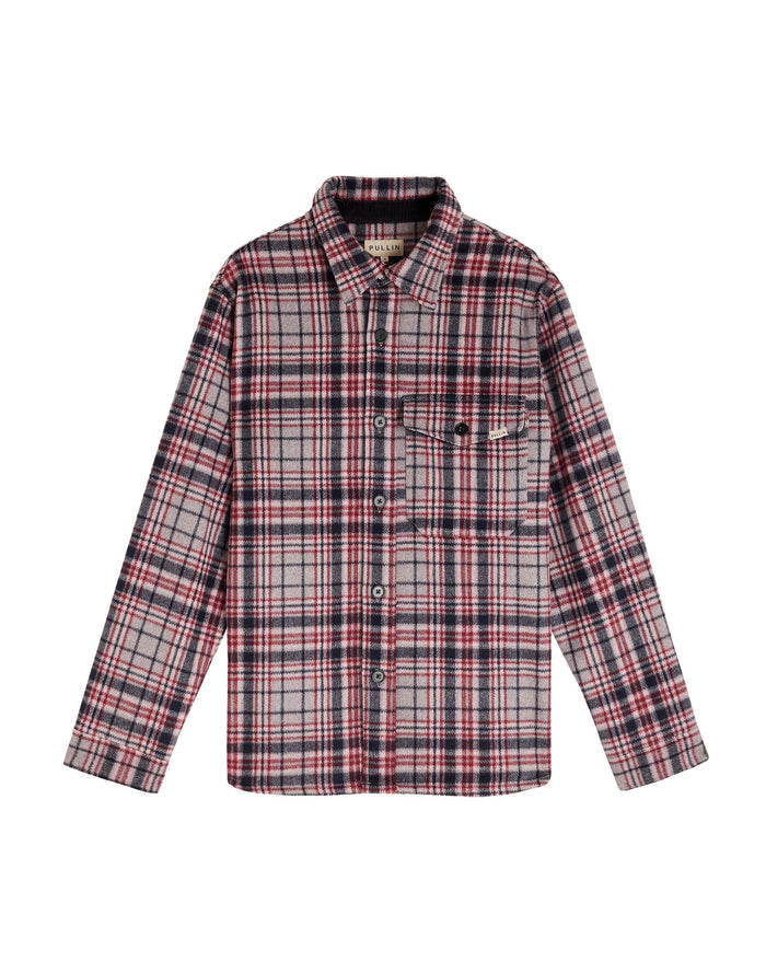 surchemise over lightred PULLIN en wool
