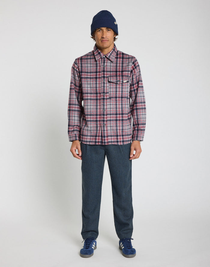 surchemise over lightred PULLIN en wool