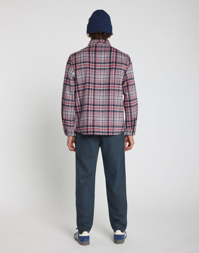 surchemise over lightred PULLIN en wool