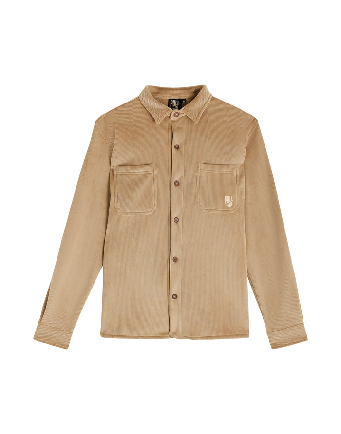 SURCHEMISE POLAIRE BEIGE