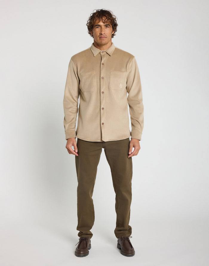 SURCHEMISE POLAIRE BEIGE