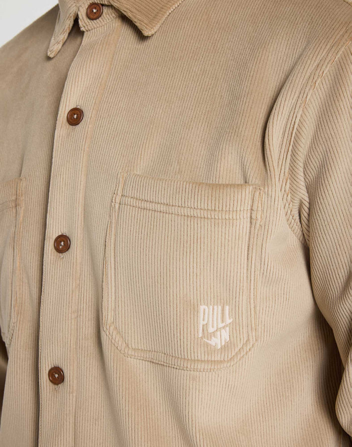 SURCHEMISE POLAIRE BEIGE