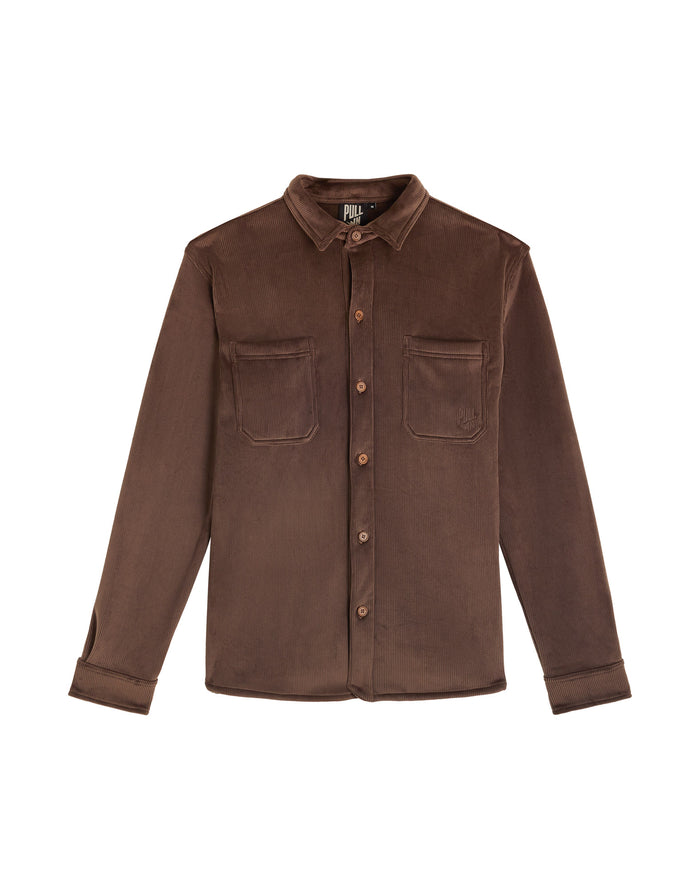 SURCHEMISE POLAIRE BROWN