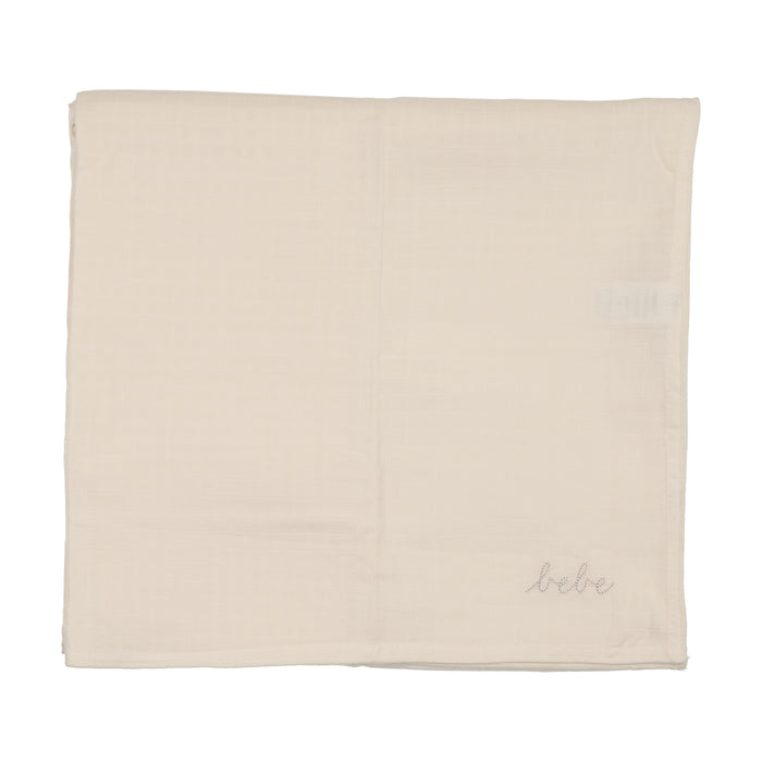 swaddle take me home bebe muslin - cream