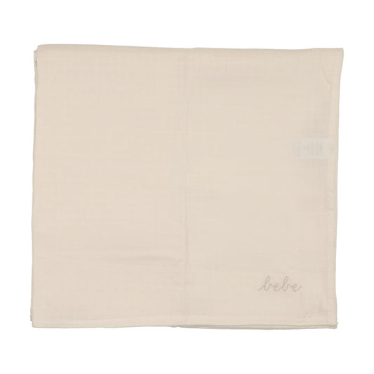 swaddle take me home bebe muslin - cream