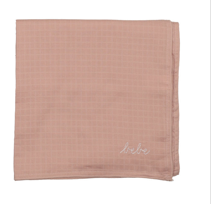 swaddle take me home bebe muslin - dusty pink