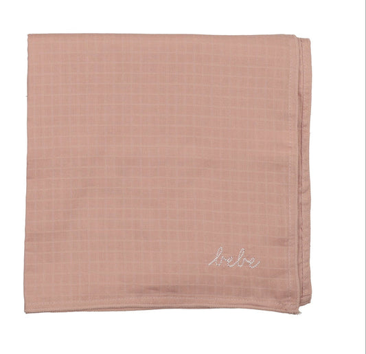 swaddle take me home bebe muslin - dusty pink
