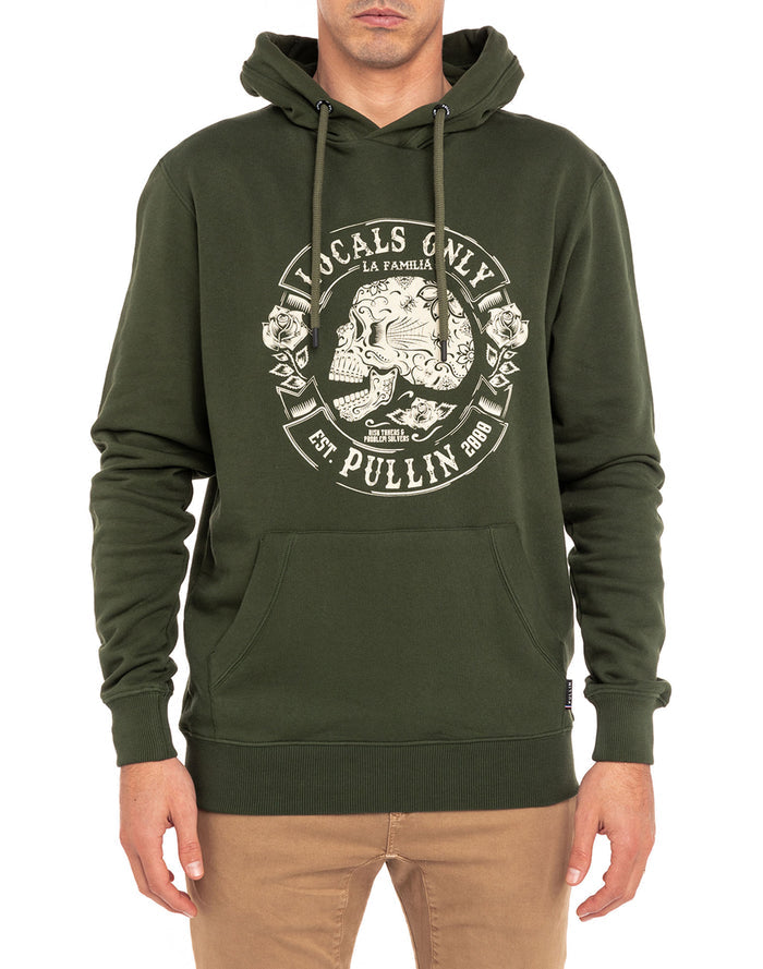 sweat a capuche localsonly PULLIN en coton