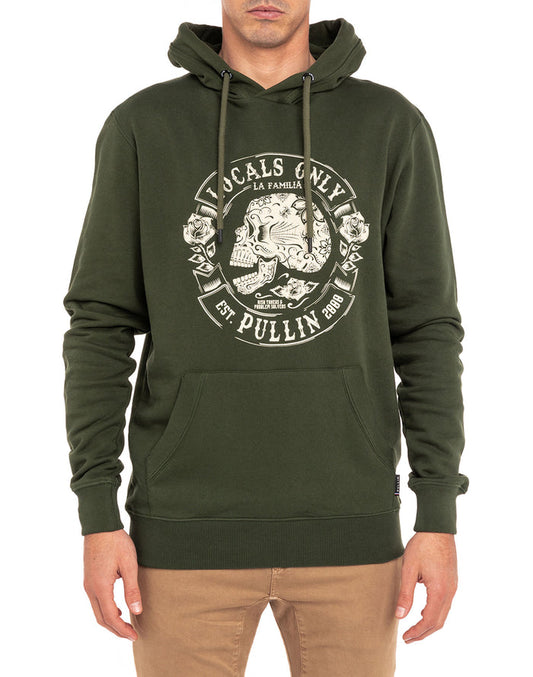 sweat a capuche localsonly PULLIN en coton