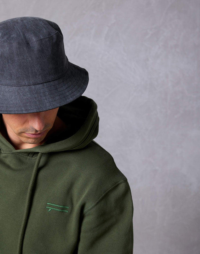 sweat a capuche plainfinnred PULLIN en coton