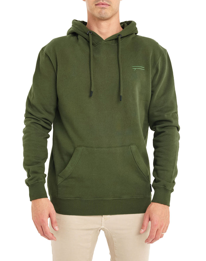 sweat a capuche plainfinnred PULLIN en coton