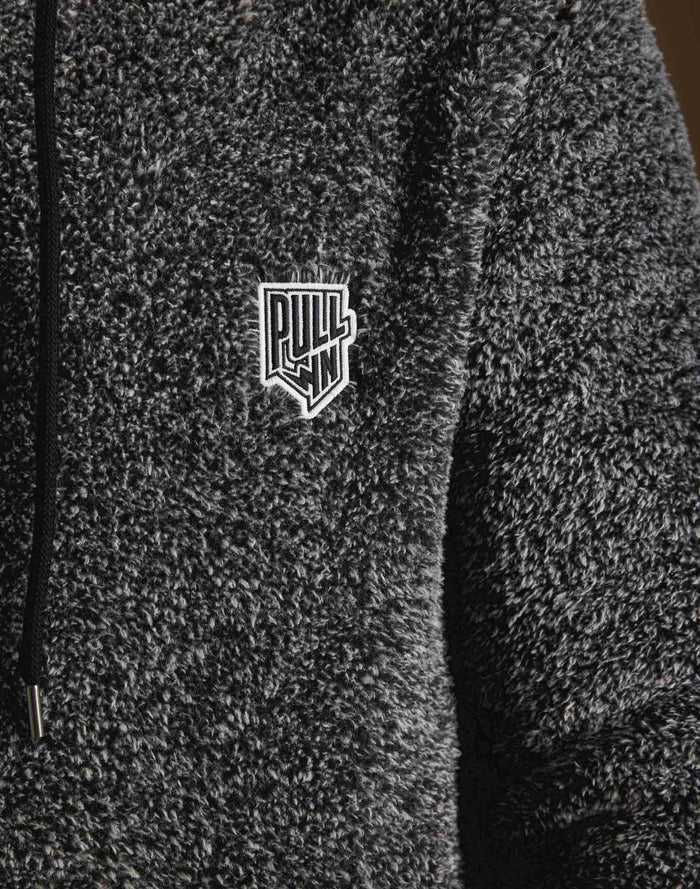 sweat a capuche polaire polarcroke PULLIN en polyester