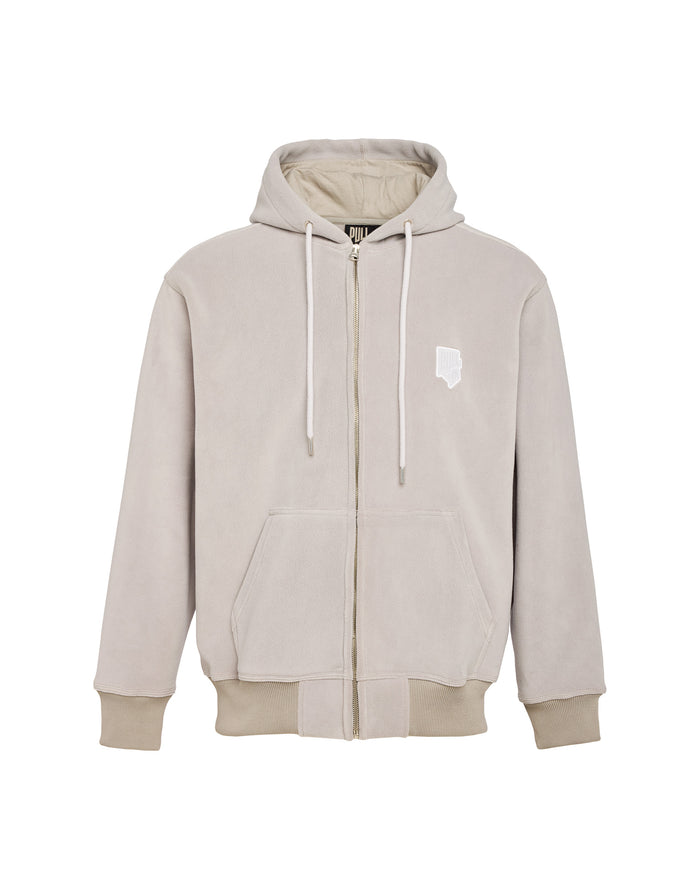 sweat homme à capuche sherpagrey PULLIN en polyester