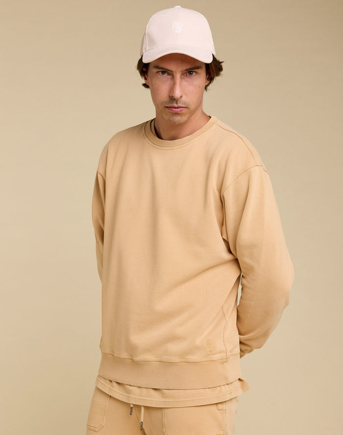 sweat apricot PULLIN en coton