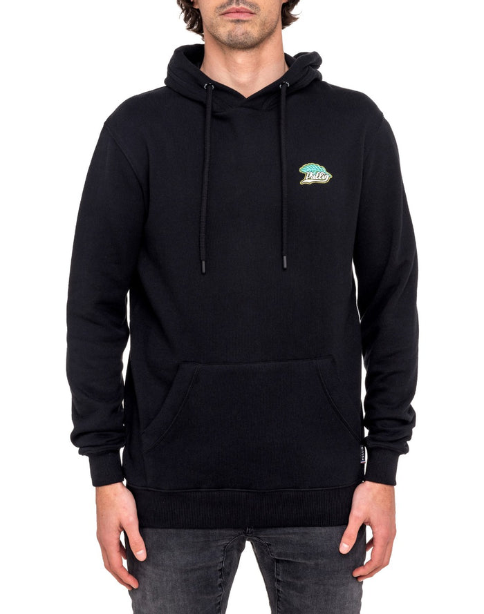 sweat homme à capuche palmblk PULLIN en coton