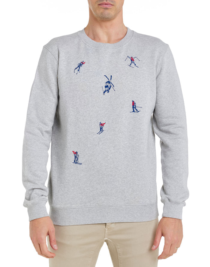 sweat skieur PULLIN en coton