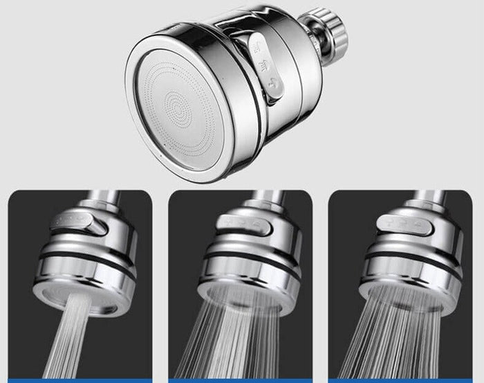 Swivel kitchen faucet