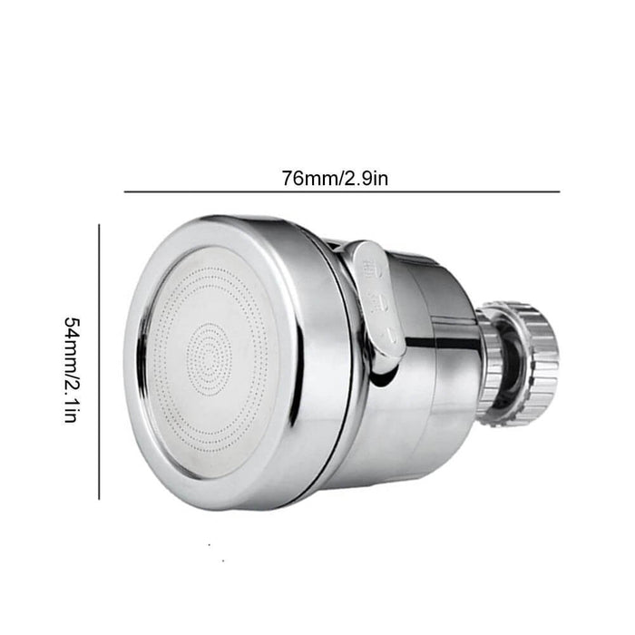 Swivel kitchen faucet