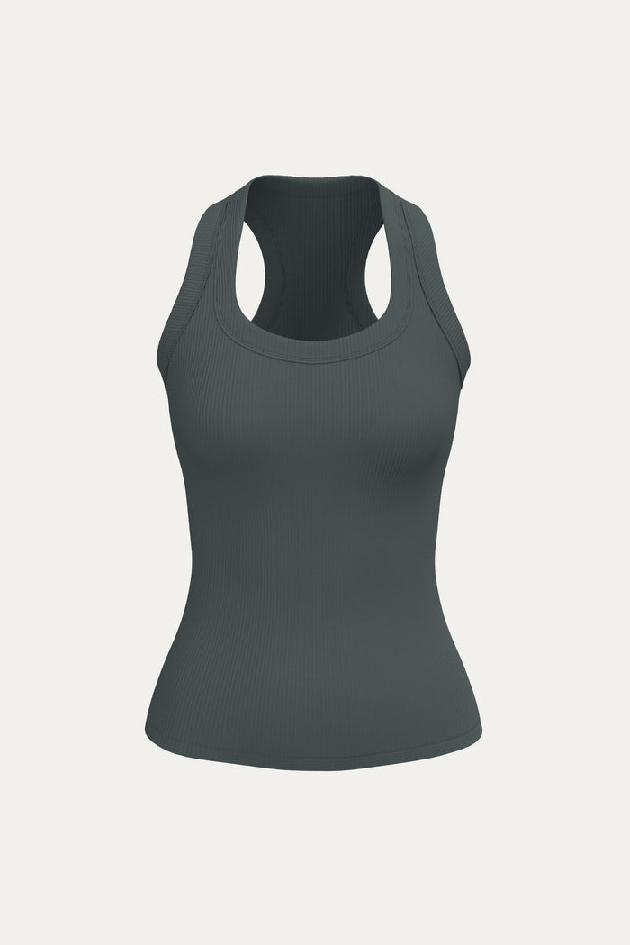 T-Shape Tank Top - Slate