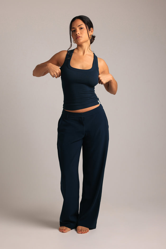 T-Shape Tank Top - True Navy