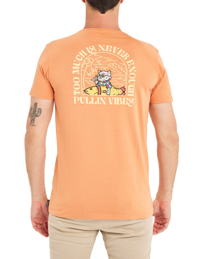 t-shirt catvibes PULLIN en coton