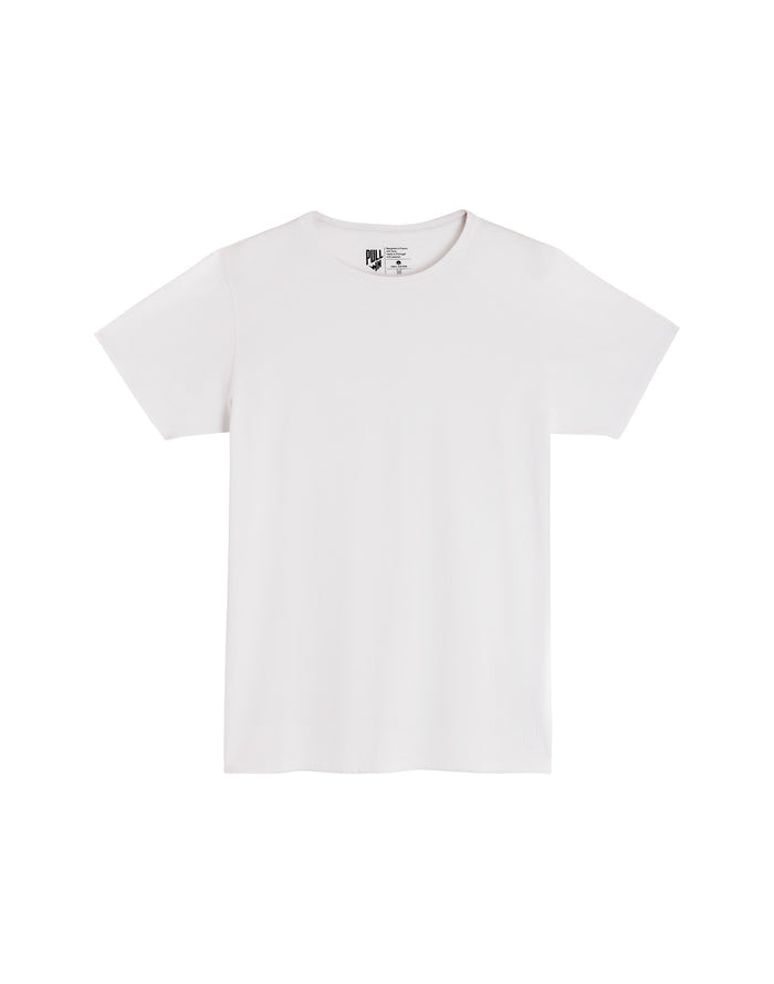 t-shirt classicwhite PULLIN en coton