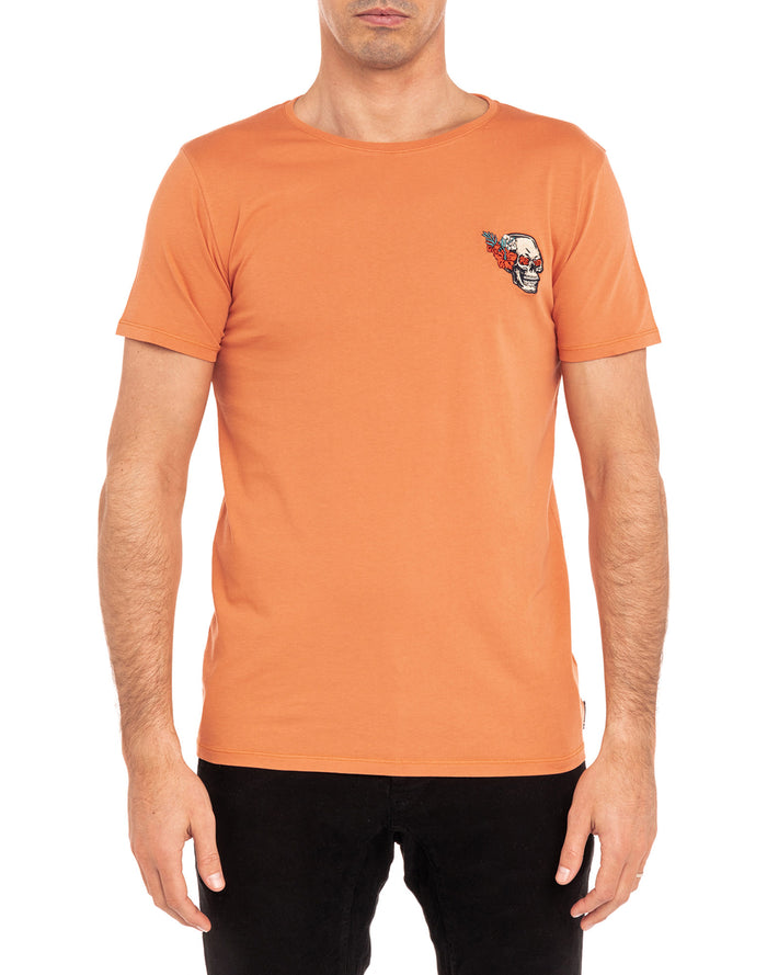 t-shirt flowskullmelon PULLIN en coton