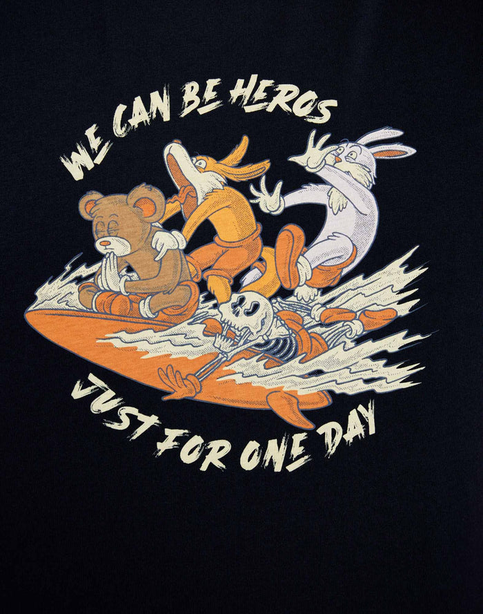 t-shirt heros PULLIN en coton