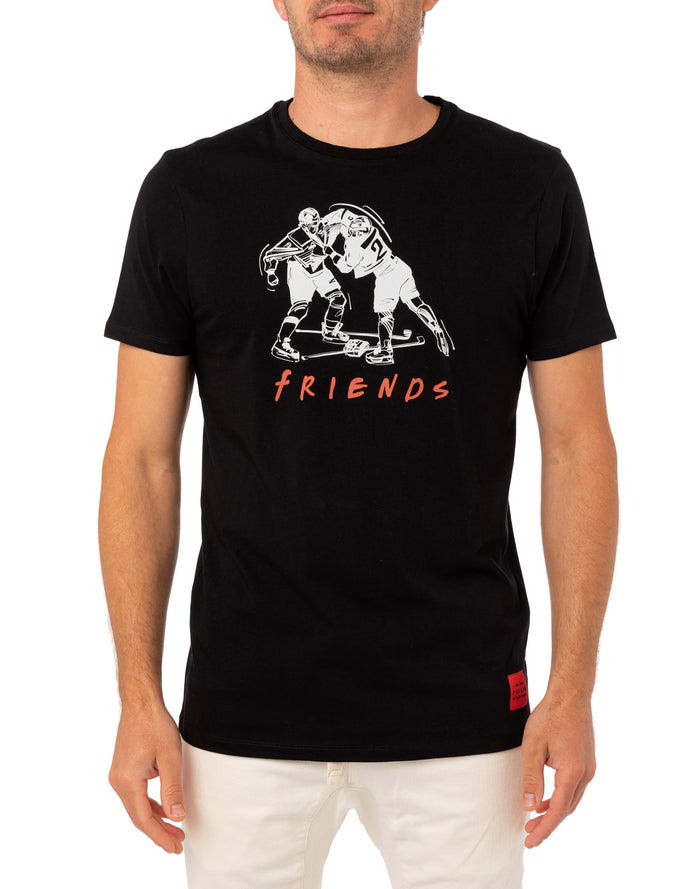 t-shirt homme friends PULLIN en coton
