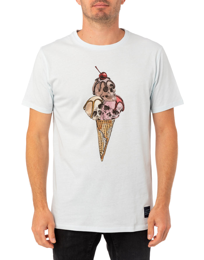 t-shirt homme iceskull PULLIN en coton