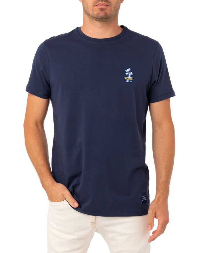 t-shirt homme patchchill PULLIN en coton