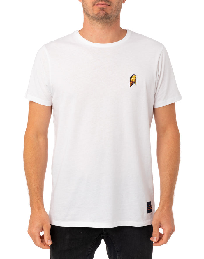 t-shirt homme patchicemelt PULLIN en coton