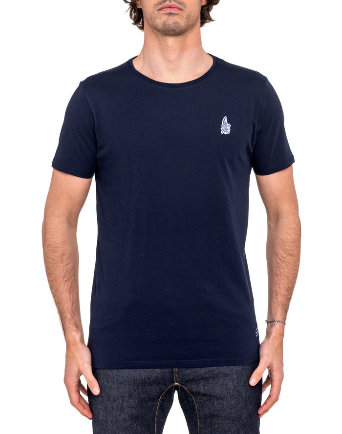 t-shirt homme patchpartoutnavy PULLIN en coton