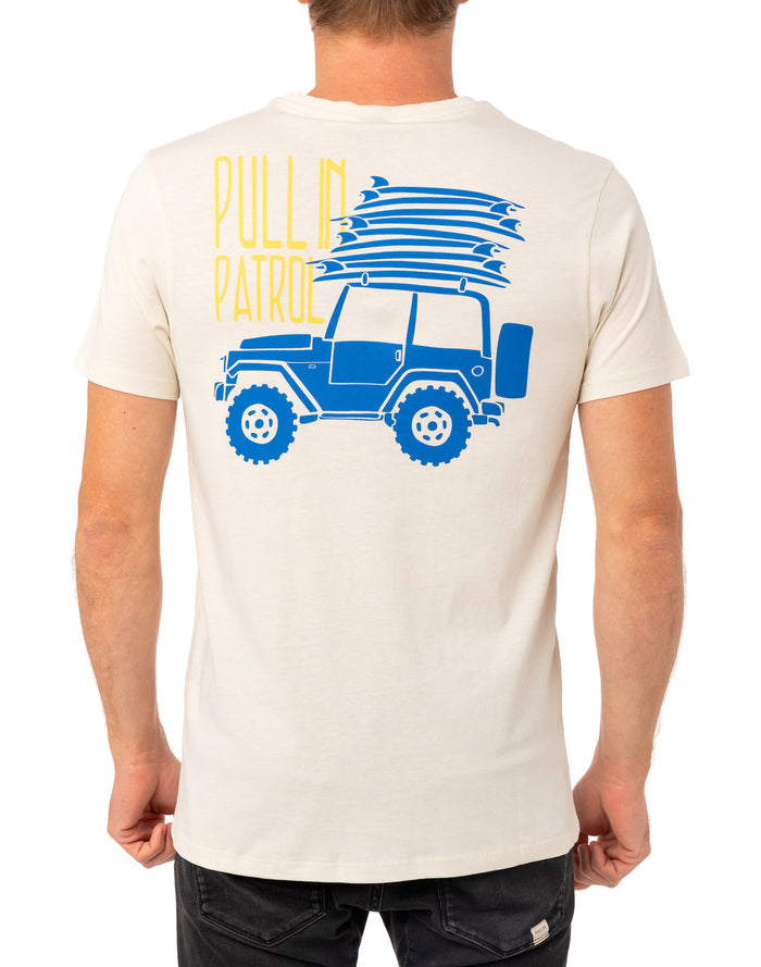 t-shirt homme patrol PULLIN en coton