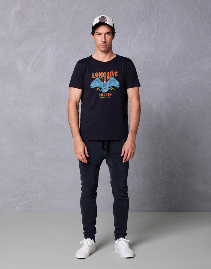 t-shirt longlive PULLIN en coton